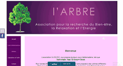 Desktop Screenshot of larbre33.com